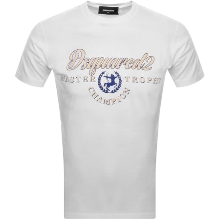 Product Image for DSQUARED2 Master Trophy T Shirt White