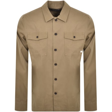 Product Image for Farah Vintage Peters Overshirt Beige