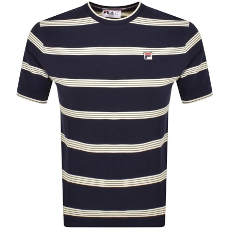 Product Image for Fila Vintage Chapman Stripe T Shirt Navy