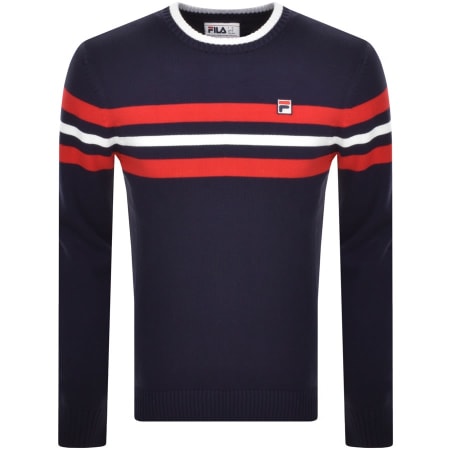 Product Image for Fila Vintage Siro Knit Jumper Navy