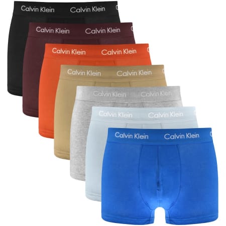 Product Image for Calvin Klein Multi Colour 7 Pack Trunks