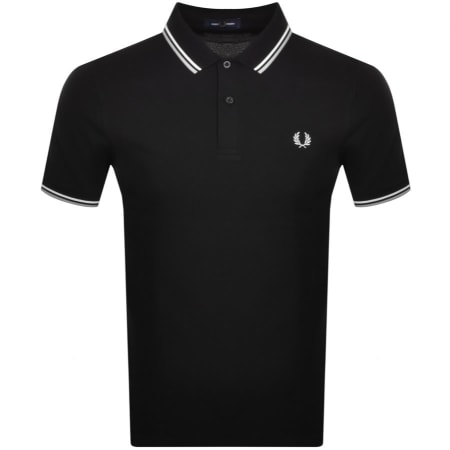 Recommended Product Image for Fred Perry Twin Tipped Polo T Shirt Black