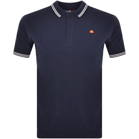 Product Image for Ellesse Rooks Short Sleeve Polo T Shirt Navy