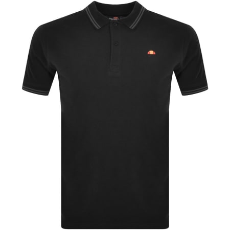 Product Image for Ellesse Rooks Short Sleeve Polo T Shirt Black