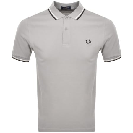 Product Image for Fred Perry Twin Tipped Polo T Shirt Grey