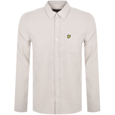 Product Image for Lyle And Scott Needle Cord Long Sleeve Shirt Beige