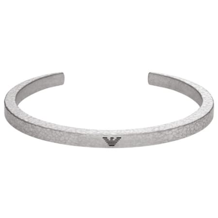 Product Image for Emporio Armani Steel Cuff Bracelet Silver