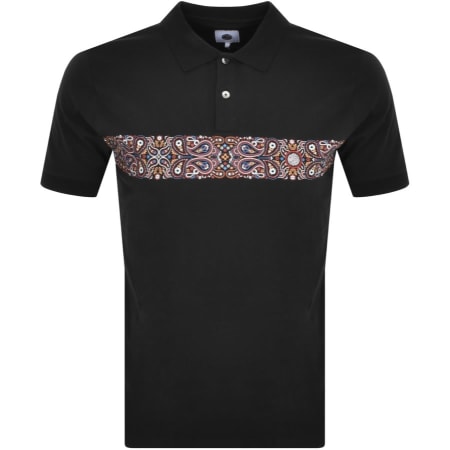 Product Image for Pretty Green Wonderwall Polo T Shirt Black