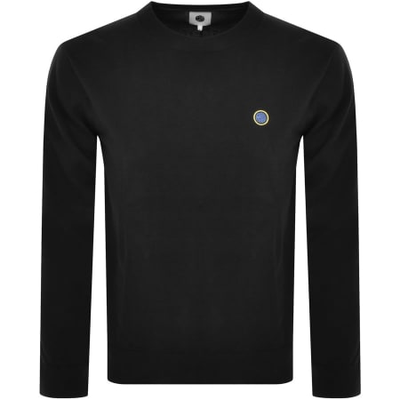 Product Image for Pretty Green Cotton Tipped Knit Jumper Black