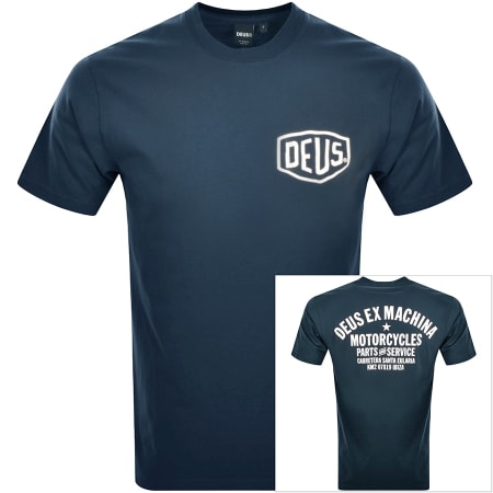 Product Image for Deus Ex Machina Ibiza Address T Shirt Navy