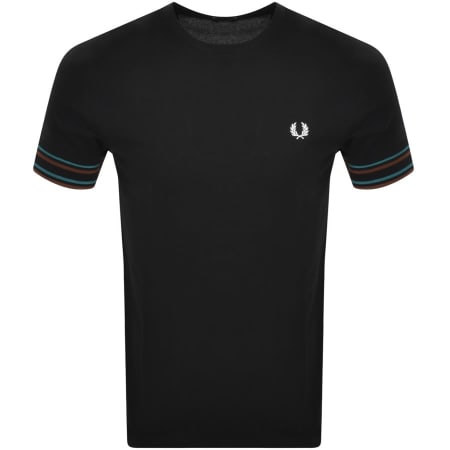 Product Image for Fred Perry Bold Tipping T Shirt Black