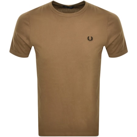 Product Image for Fred Perry Ringer T Shirt Khaki