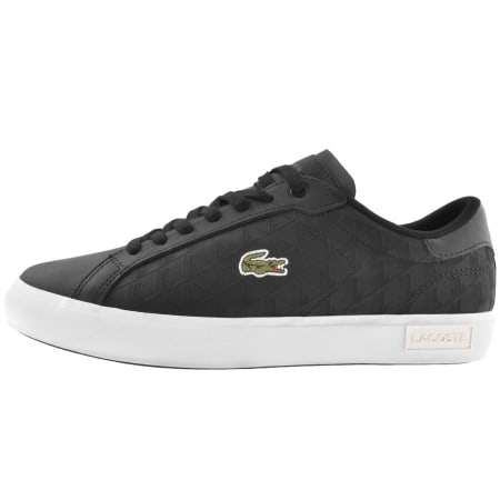 Product Image for Lacoste Powercourt Logo Trainers Black