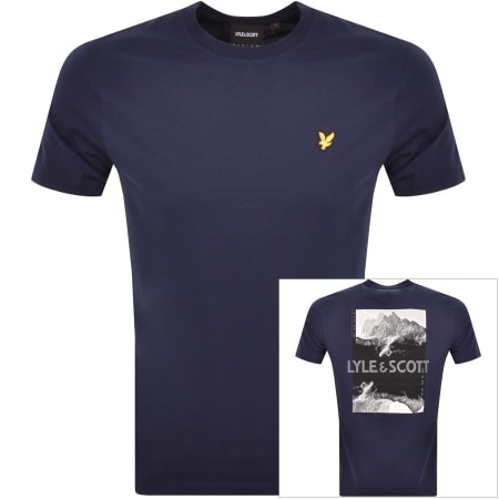 Product Image for Lyle And Scott Crew Neck T Shirt Navy