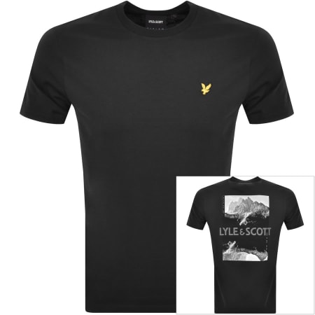 Product Image for Lyle And Scott Crew Neck T Shirt Black
