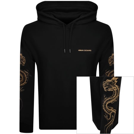 Recommended Product Image for Armani Exchange Dragon Hoodie Black