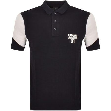Product Image for Armani Exchange Polo T Shirt Navy