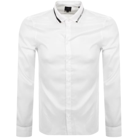 Recommended Product Image for Armani Exchange Long Sleeved Shirt White