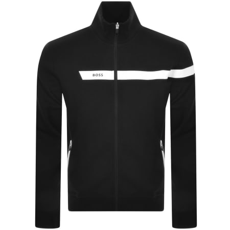 Product Image for BOSS Skaz 1 Full Zip Sweatshirt Black