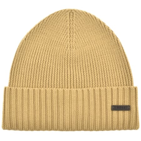 Product Image for BOSS Fati Beanie Beige