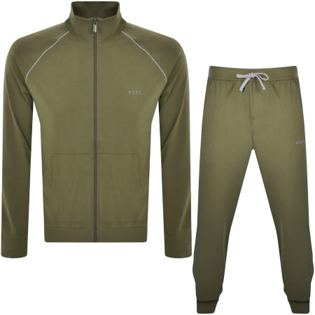 Recommended Product Image for BOSS Lounge Tracksuit Khaki