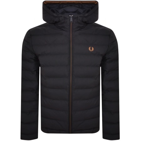 Product Image for Fred Perry Hooded Insulated Jacket Navy