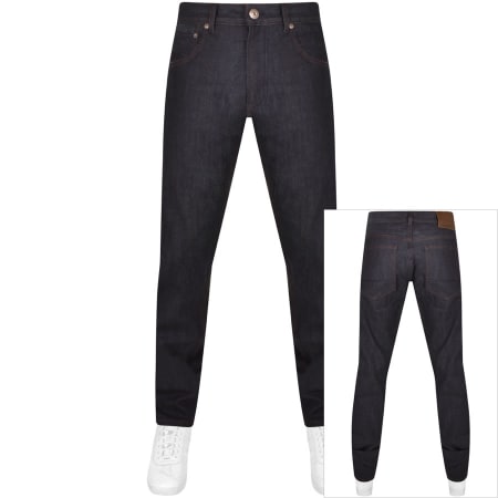 Product Image for Oliver Sweeney Selvedge Regular Fit Jeans Navy