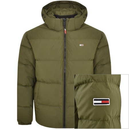 Product Image for Tommy Jeans Alaska Puffer Jacket Green