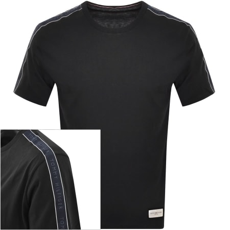Product Image for Tommy Hilfiger Logo T Shirt Black