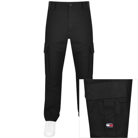 Product Image for Tommy Jeans Baggy Cargo Trousers Black