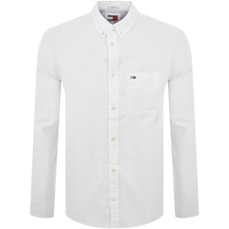 Product Image for Tommy Jeans Oxford Pocket Shirt White