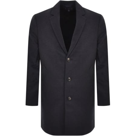 Product Image for Tommy Hilfiger Pattern Wool Jacket Navy