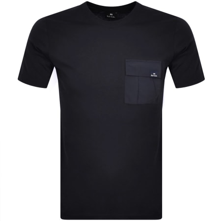 Recommended Product Image for Paul Smith Patch Pocket T Shirt Navy