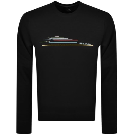 Product Image for Paul Smith Chest Stripe Sweatshirt Black