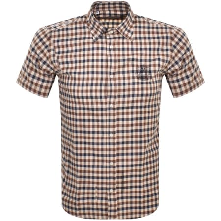 Recommended Product Image for Aquascutum London Short Sleeve Shirt Beige