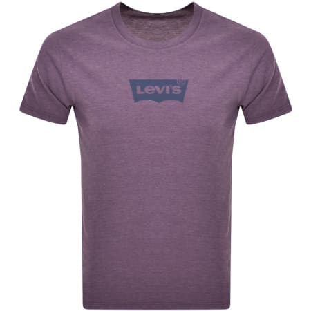 Product Image for Levis Graphic Logo Crew Neck T Shirt Purple