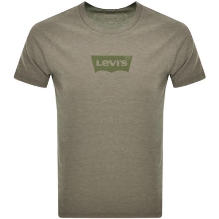 Product Image for Levis Graphic Logo Crew Neck T Shirt Green