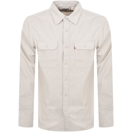 Recommended Product Image for Levis Jackson Worker Long Sleeve Shirt Off White