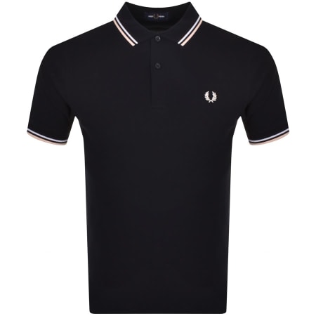 Product Image for Fred Perry Twin Tipped Polo T Shirt Navy