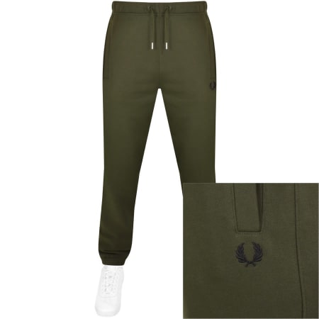 Product Image for Fred Perry Loopback Jogging Bottoms In Green