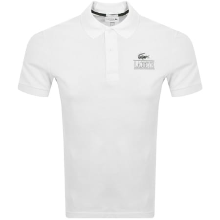 Product Image for Lacoste Polo T Shirt White