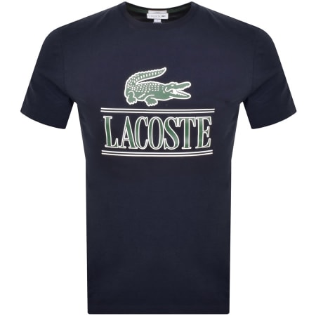 Product Image for Lacoste Logo T Shirt Navy