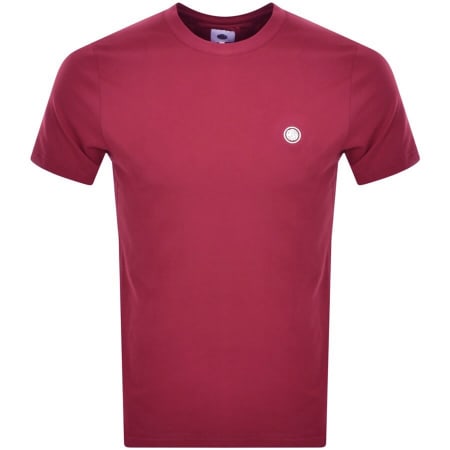 Product Image for Pretty Green Mitchell Crew Neck T Shirt Pink