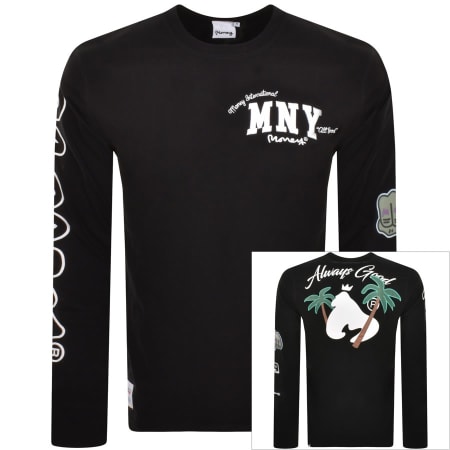 Product Image for Money Lux Long Sleeved T Shirt Black