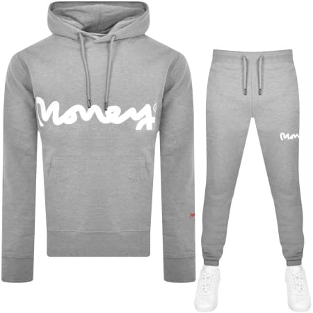 Product Image for Money Chop Sig Ape Hooded Tracksuit Grey