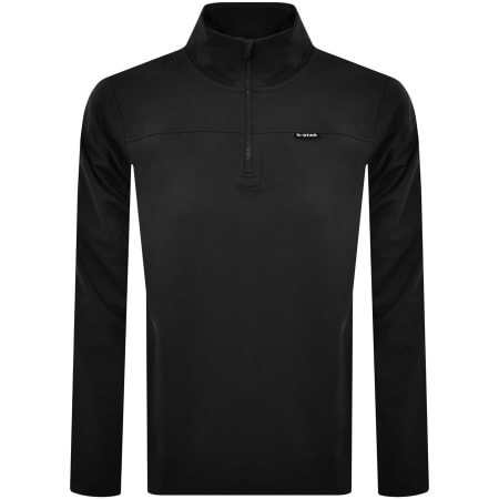 Recommended Product Image for G Star Raw Half Zip Tweeter Sweatshirt Black