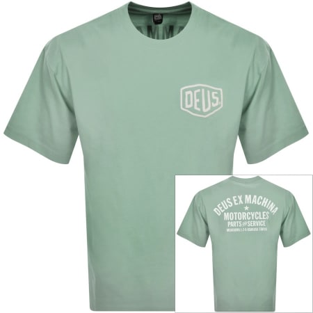 Product Image for Deus Ex Machina Oversized Biarritz T Shirt Green