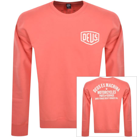 Recommended Product Image for Deus Ex Machina Oversized Venice Sweatshirt Red