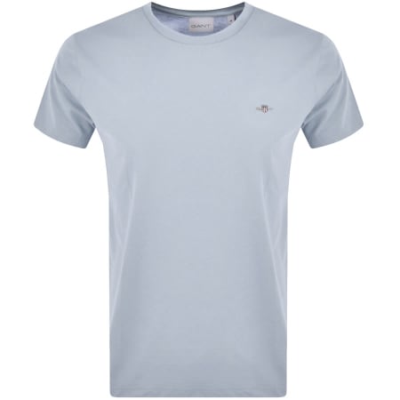 Product Image for Gant Original Regular Shield T Shirt Blue