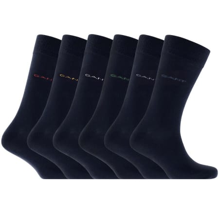 Product Image for Gant Six Pack Socks Navy